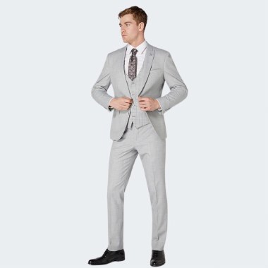 Remus Uomo Mario Contrast Three-Piece Suit thumbnail