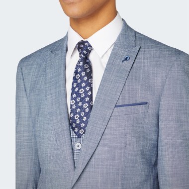 Remus Uomo Mario Contrast Three-Piece Suit thumbnail