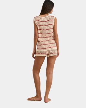 Tami Stripe Knit Shorts thumbnail