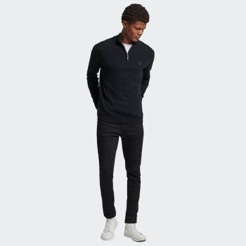 Superdry Vintage Embroidered Henley Knit thumbnail