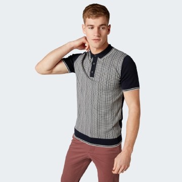 Remus Uomo Knit Polo Shirt thumbnail