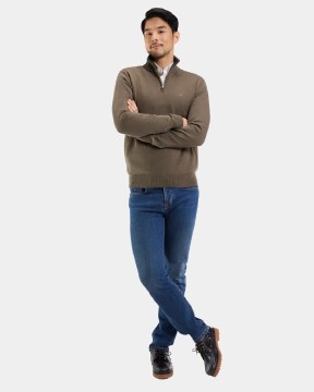 Heavy Cotton Zip Jumper thumbnail