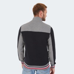 Eden Park Contrast Full-Zip Sweater thumbnail