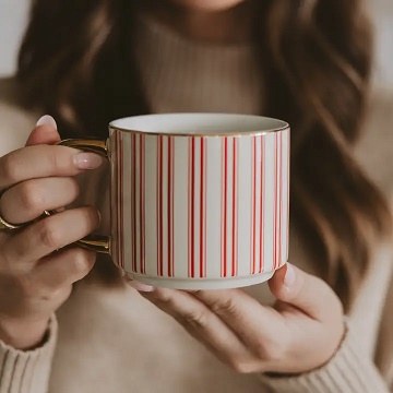 Mug Red Stripe