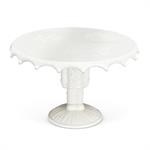 Nutcracker Cake Stand White Lg
