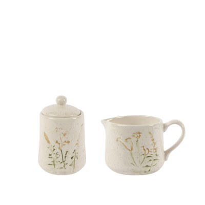 Embossed Floral Sugar Holder