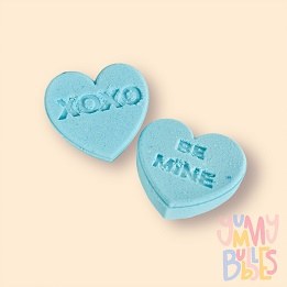 Bath Bombs Blue Heart