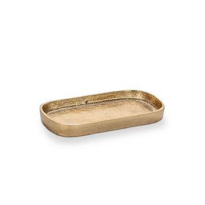 Gold Oval Tray Small