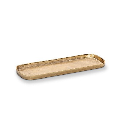 Gold Oval Tray