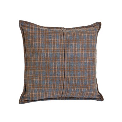 Check Woolen Felt Cushion