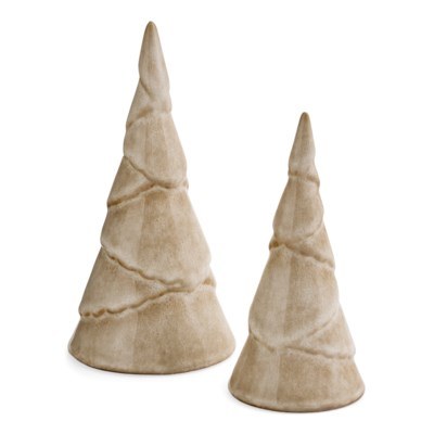 Ceramic Tree Beige 1ct Small