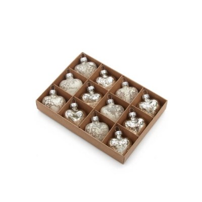 Heart Ornaments 12ct