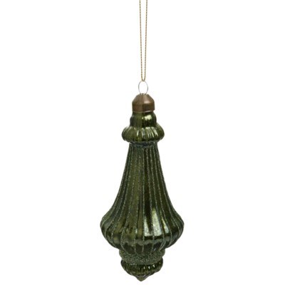 Finial Ornaments Green 1ct