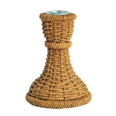 Woven Taper Holder Med 1ct