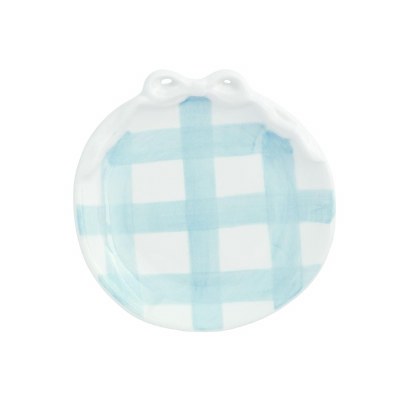 Bow Tidbit Dish Check 1ct