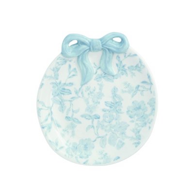 Bow Tidbit Dish Toille 1ct