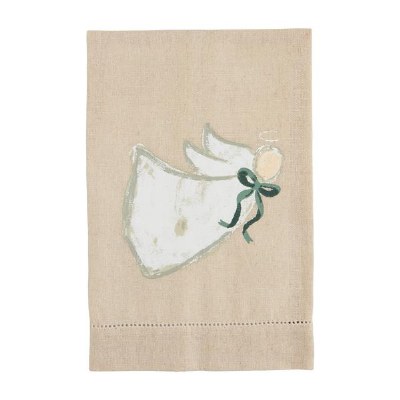 Tea Towel Hand Painted Angel