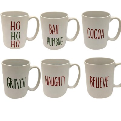 Xmas Saying Mug Large 1ct