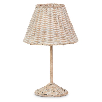 Woven Candle Holder With Shade
