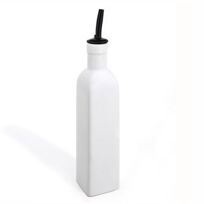 Oil/vinegar Bottle White