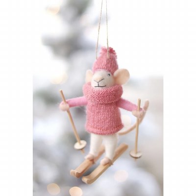 Mouse Ornament Powder Penny