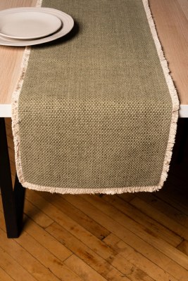 Table Runner Bali Green