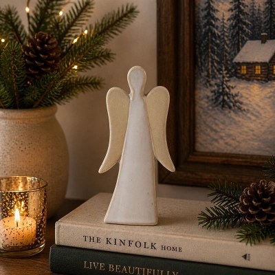 Ceramic Angel 5in