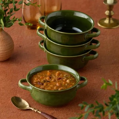 Soup Crock Green 1ct