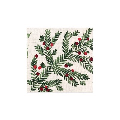 Napkins Cocktail Holly