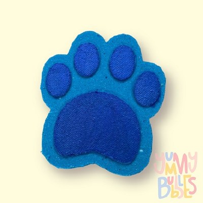 Bath Bombs Paw Blue