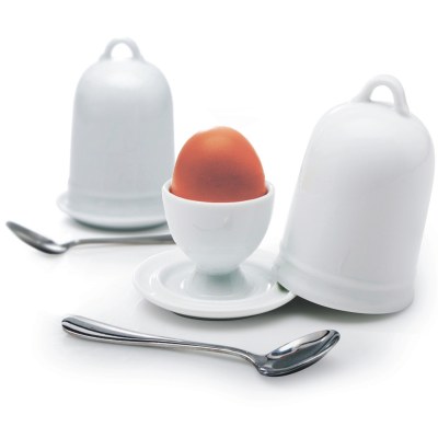 Egg Cups W/ Dome &amp; Spoon 1 Set