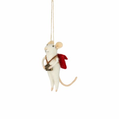 Mouse Photographer Ornament