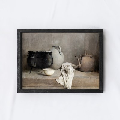 Vintage Clay Pot Sign Lg