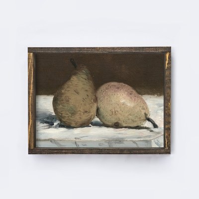 Vintage Pear Sign Small