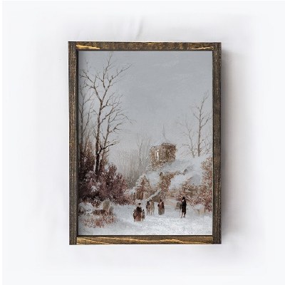 Christmas Village Sign Small