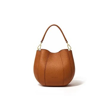 Odelia Leather Purse Congac