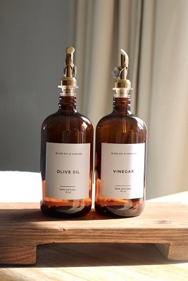 Olive Oil Amber Bottle 1pc
