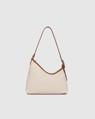 Amelia Shoulder Purse Cream