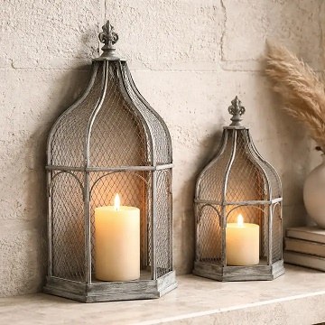 Cathedral Lanterns Set Of 2