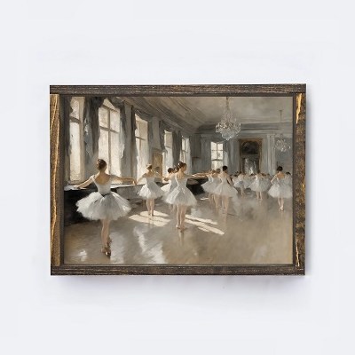 Ballerina Wood Sign