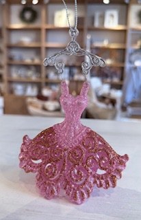 Pink Dress Ornament