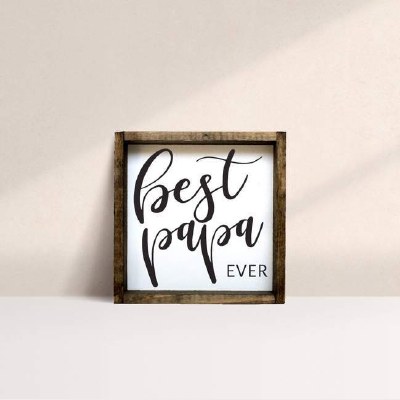Best Papa Wood Frame