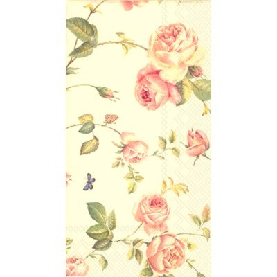 Napkins Guest Rambling Rose