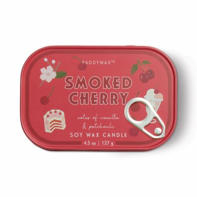 Candle Smoke Cherry Bistro Tin