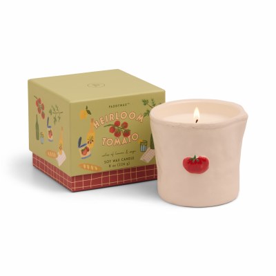 Bistro Ceramic Candle Tomato