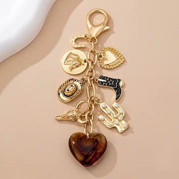 Key/purse Charm Western