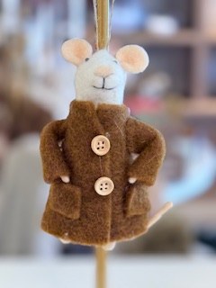 Bundle Bruce Mouse Ornament