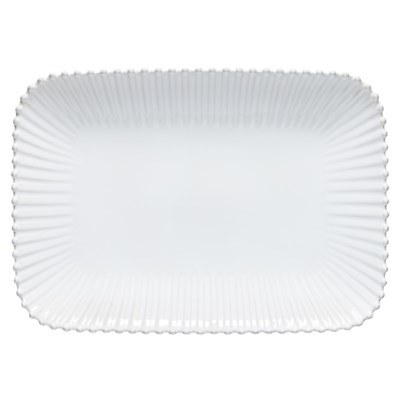 Nova Pearl White Platter Large