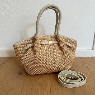 Corinne Purse Beige
