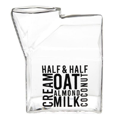Milk Carton Creamer Clear